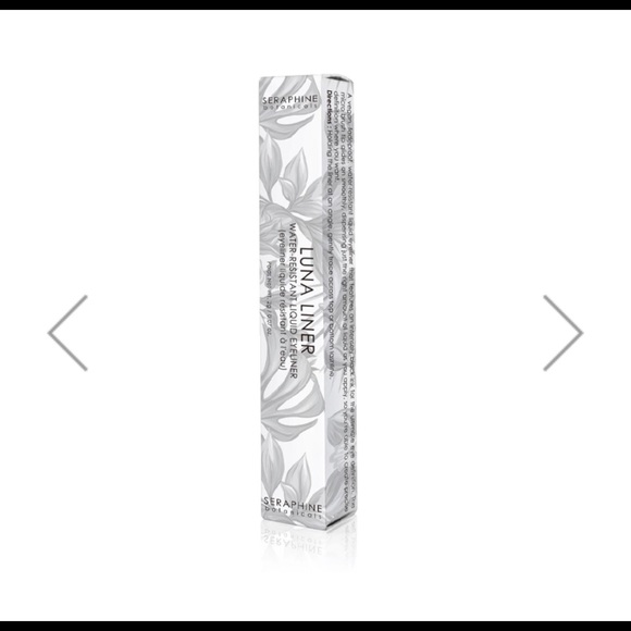 SERAPHINE BOTANICALS Luna Liner Water Resistant Liquid Eyeliner in Black - Picture 3 of 8